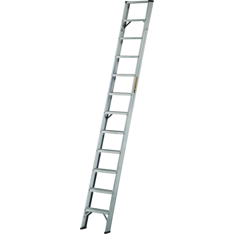 JUST Alu-Stufenanlegleiter Type 59 Stufen=13 Länge=3,25 m