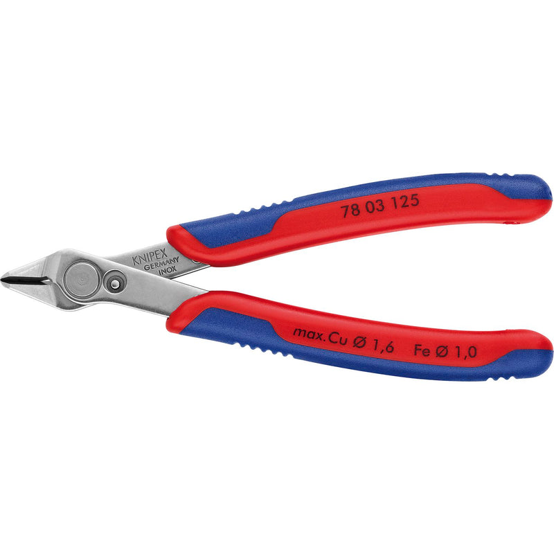 KNIPEX Elektronik-Seitenschneider Super Knips® 7803 / DIN 9654 / Form 0