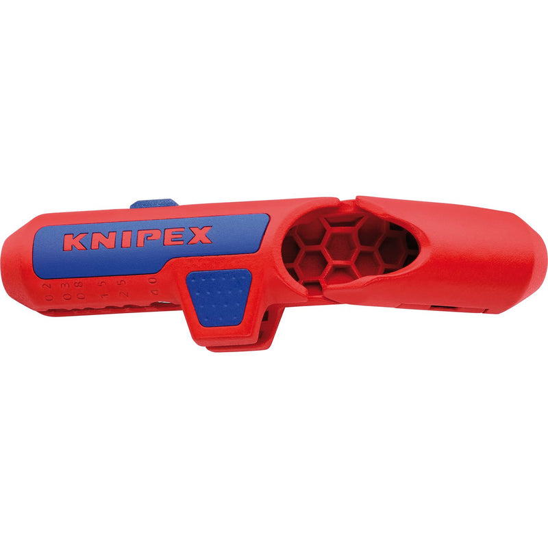 KNIPEX Abmantelungswerkzeug ErgoStrip® mit Öffnungsfeder / ø 8-13 mm / Länge 135 mm