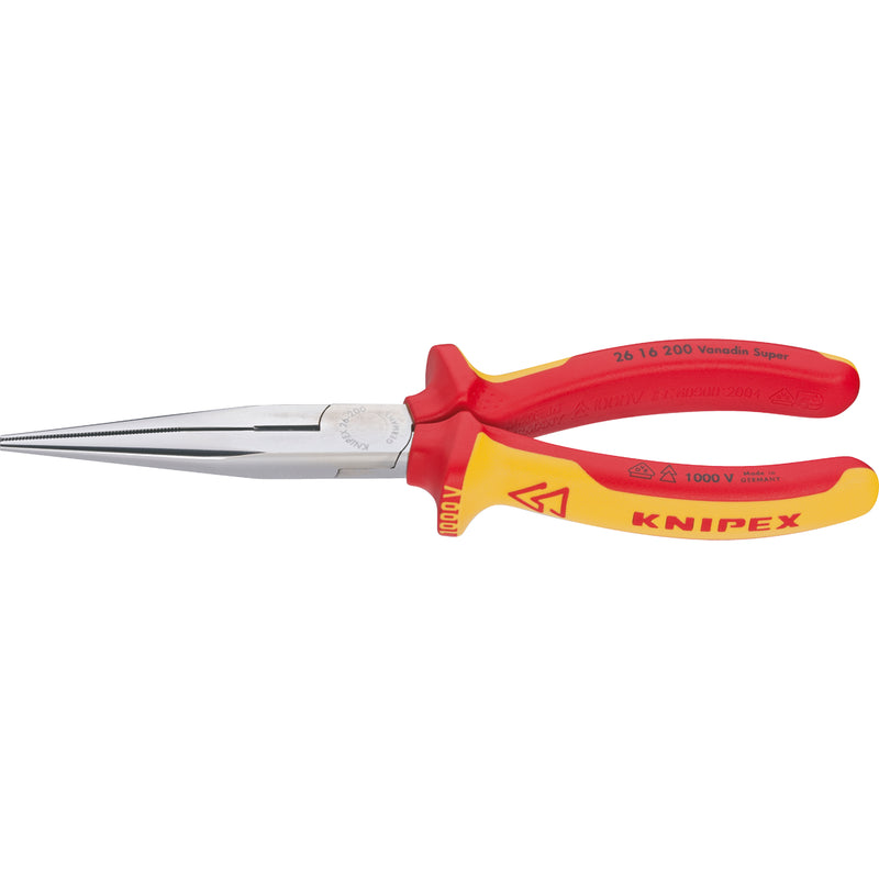 KNIPEX VDE-Langschnabelzange DIN 5745 / Länge 200 mm
