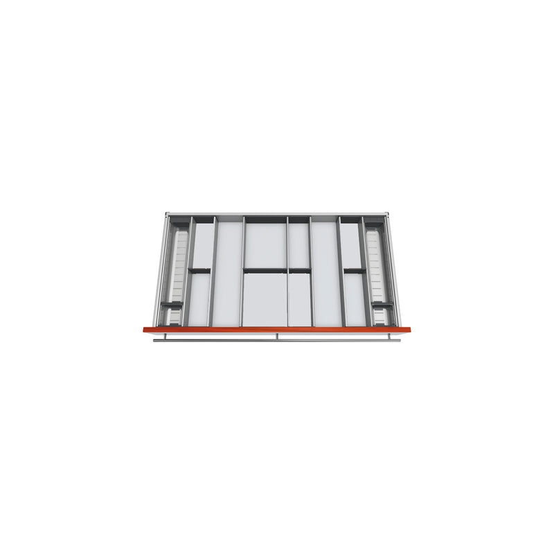BLUM ORGA-LINE Facheinteilungs-Set KB 1000 - 1099/NL 450 mm Edelstahl/Kunststoff