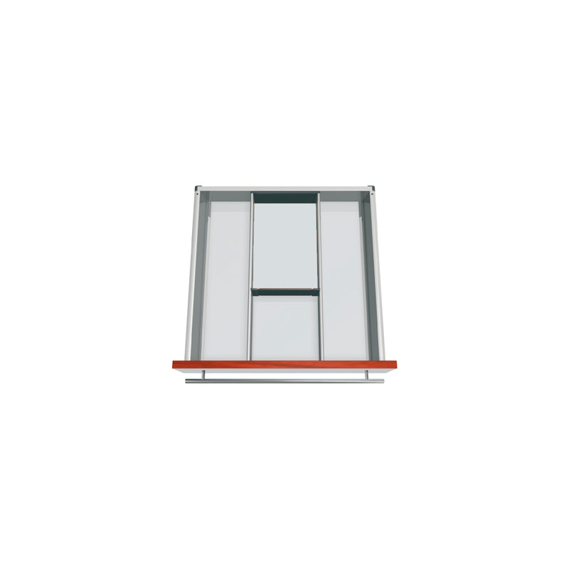BLUM ORGA-LINE Facheinteilungs-Set KB 450 - 599/NL 450 mm Edelstahl/Kunststoff