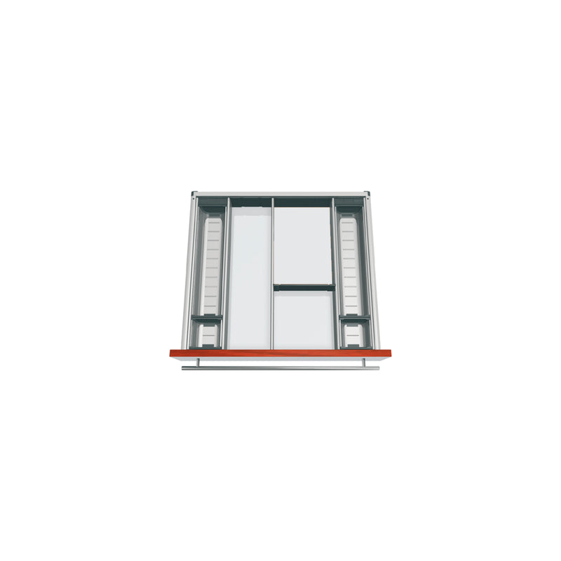 BLUM ORGA-LINE Facheinteilungs-Set KB 600/NL 500 mm Edelstahl/Kunststoff
