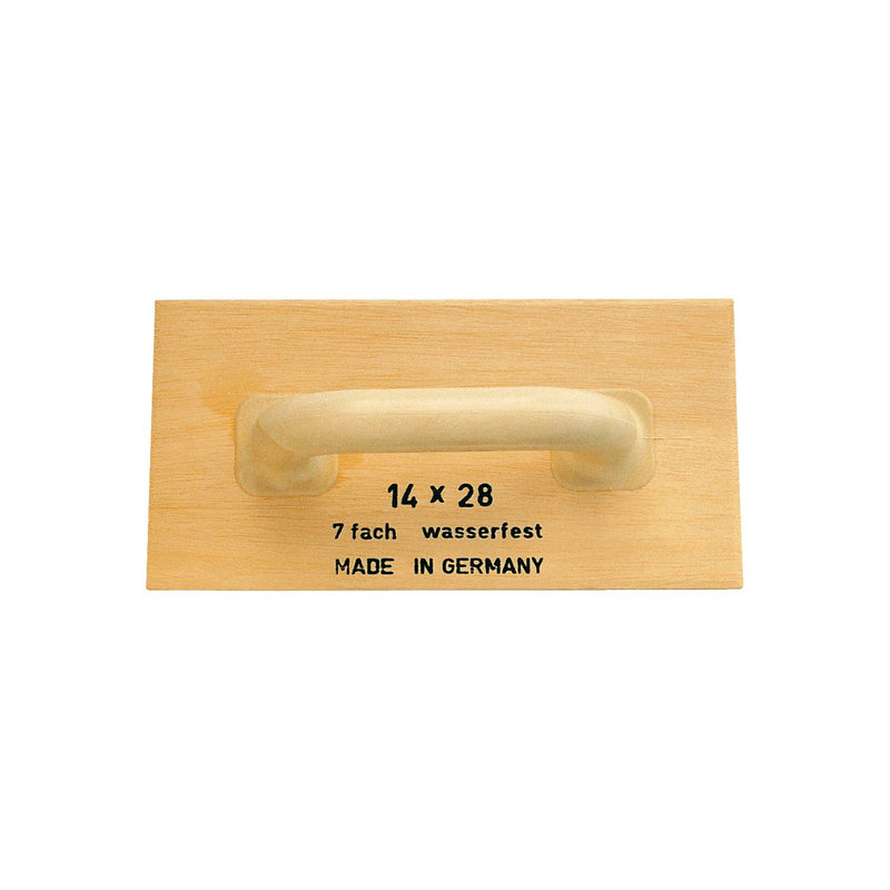 STUBAI Holz Reibbrett 420 x 220 mm 7-fach verleimt, wasserfest