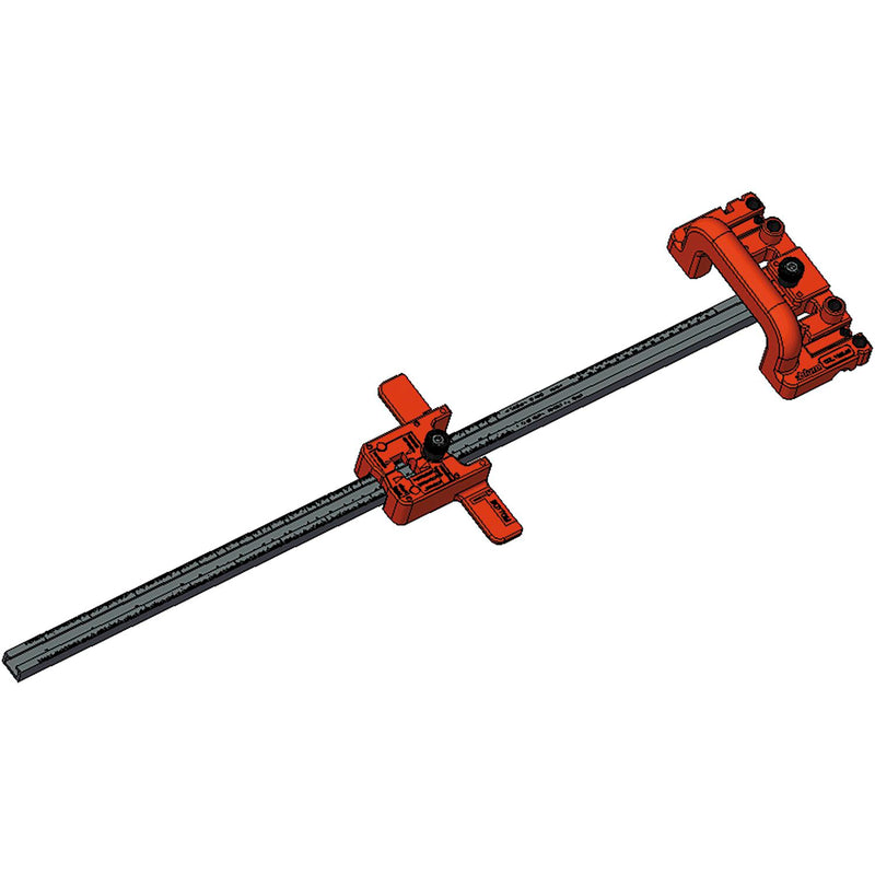 BLUM SERVO-DRIVE Bohrlehre Z10-Trägerprofilaufnahme, Kunststoff/Stahl/Aluminium