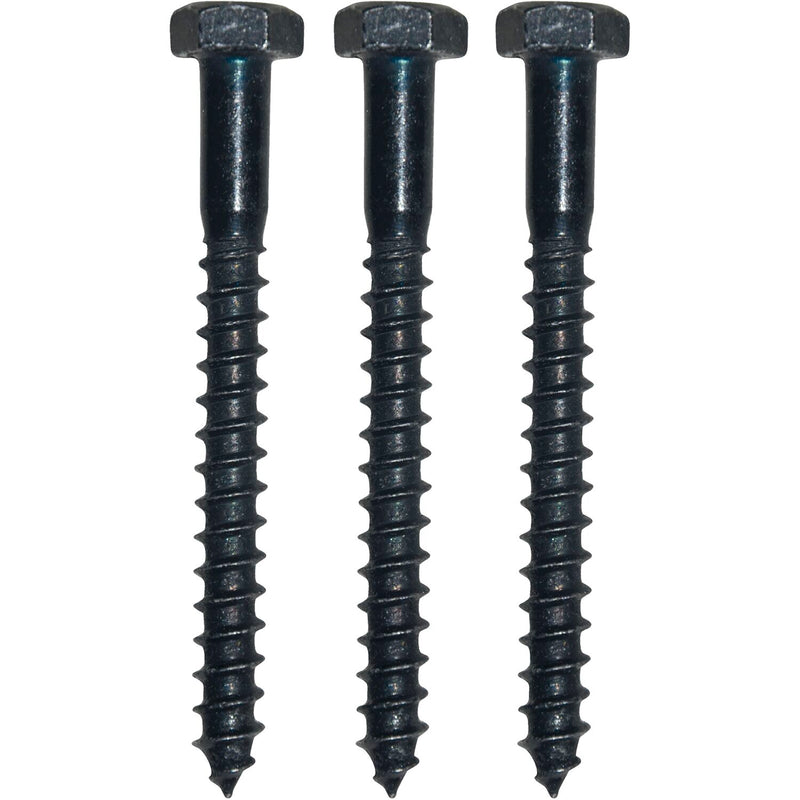 Schraubenset für Plattenkegel Kegeldorn ø 18 + 20 mm,Schwalben. schwarz verzinkt