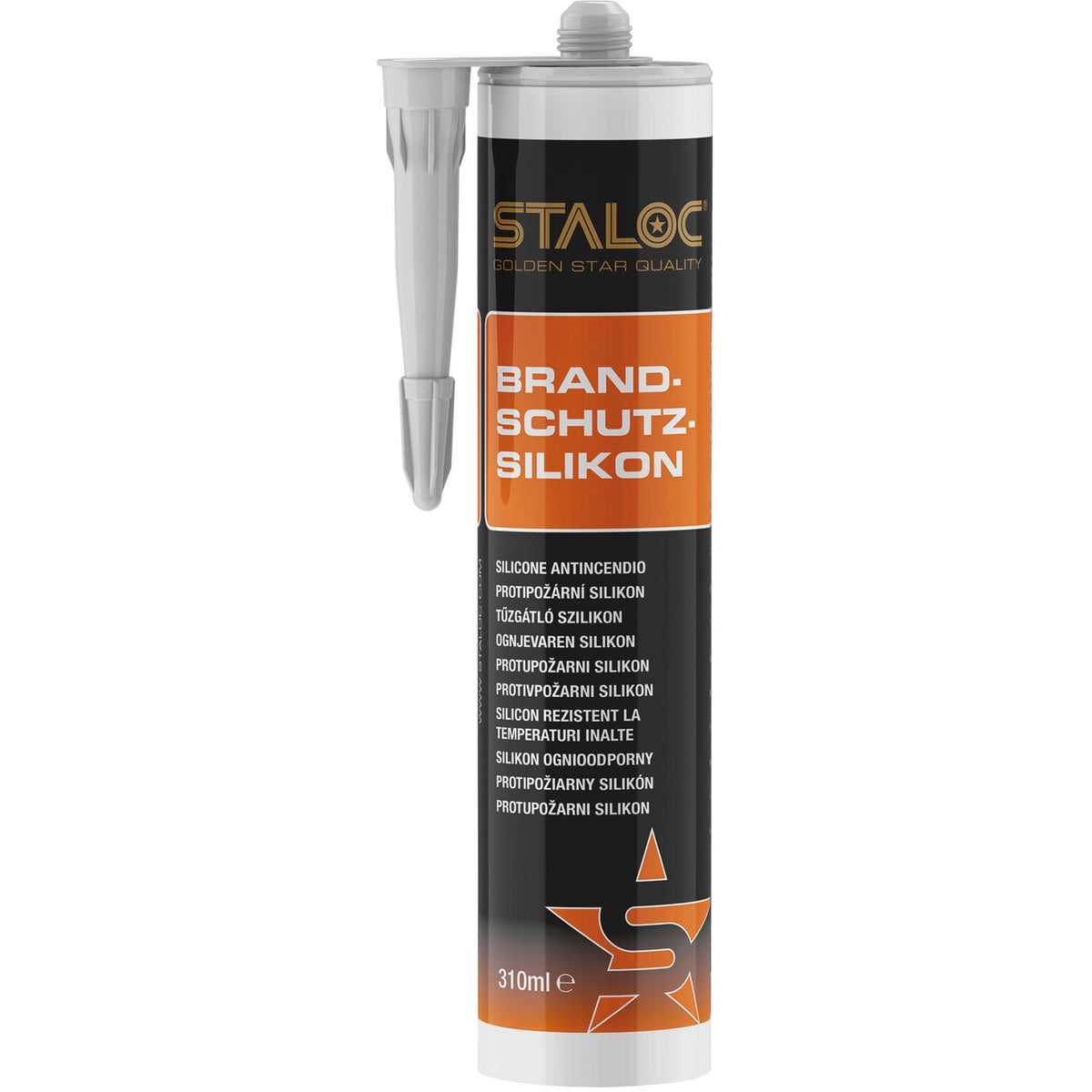 STALOC Brandschutzsilikon 310ml — Baustoff-ZENTRALE - WSC GmbH