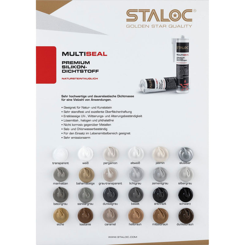 Farbkarte Staloc - Multiseal