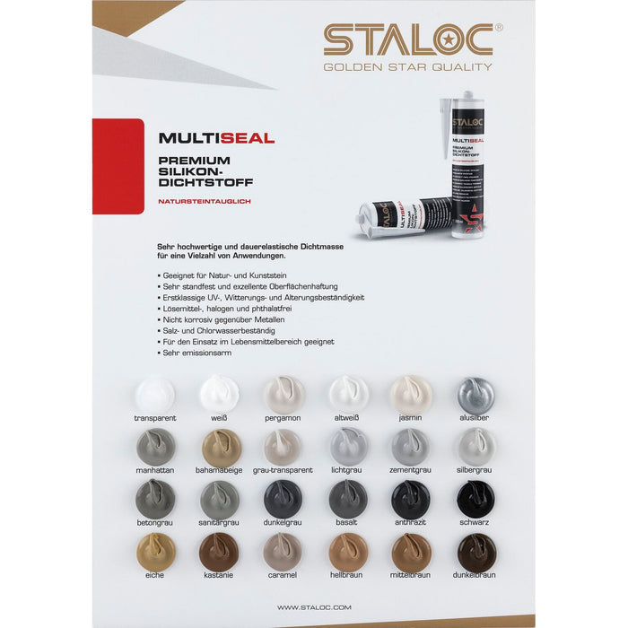 STALOC Farbkarte - MultiSeal