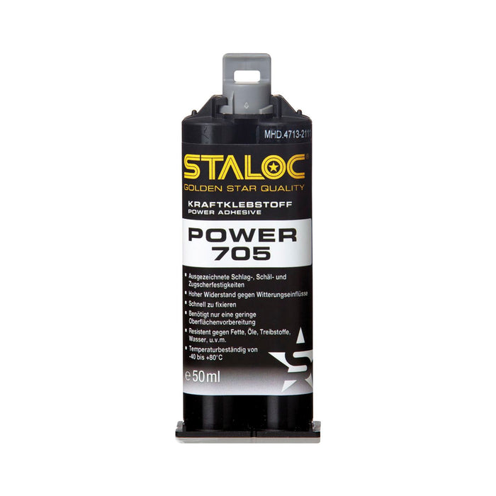 STALOC 2K Klebstoff Power 705 transparent 50 ml + Mischer
