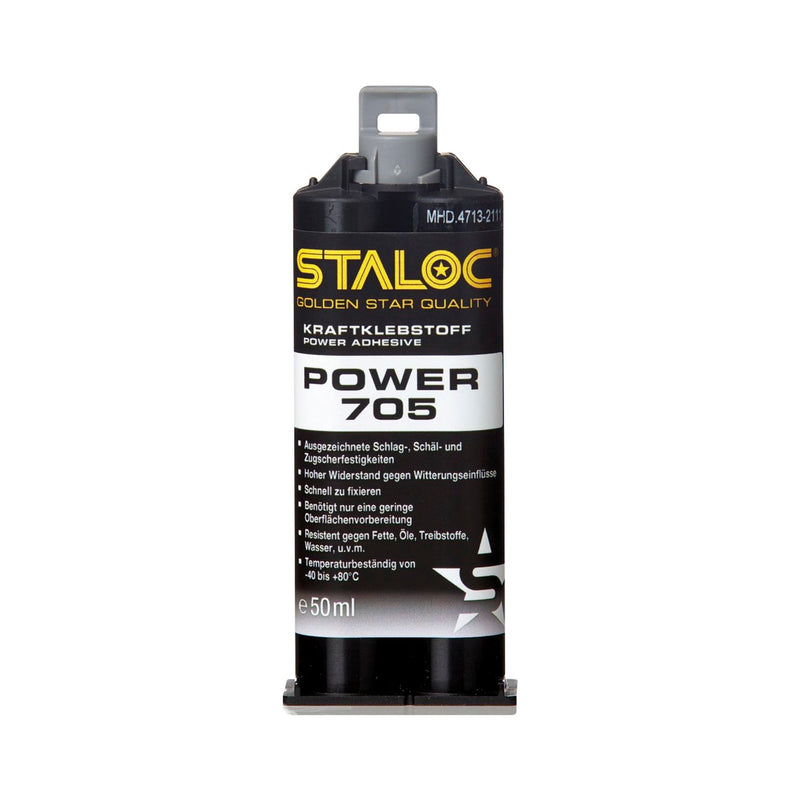 STALOC  2K Klebstoff Power 705 50ml transparent, + Mischer
