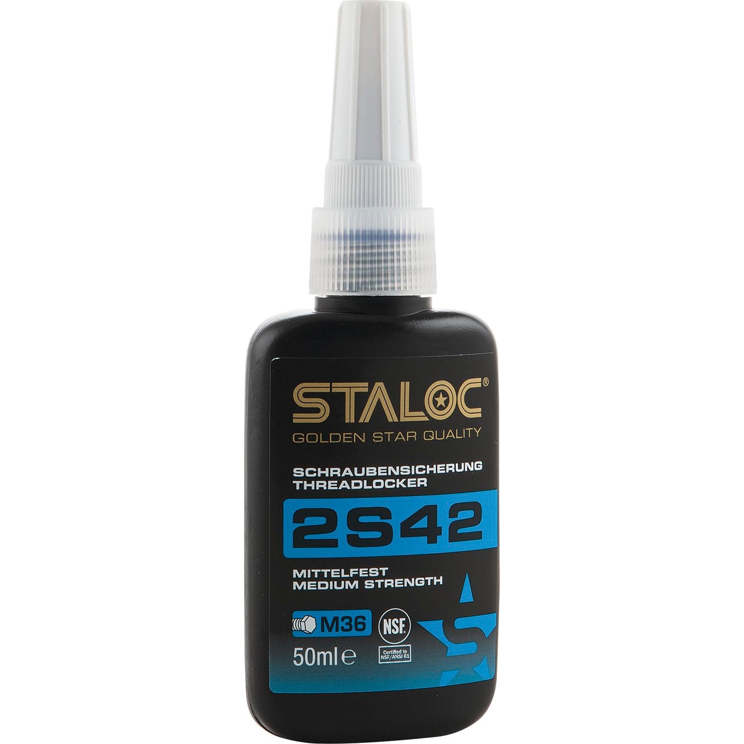 STALOC 2S42 mittelfeste Schraubensicherung 250ml — Baustoff-ZENTRALE ...
