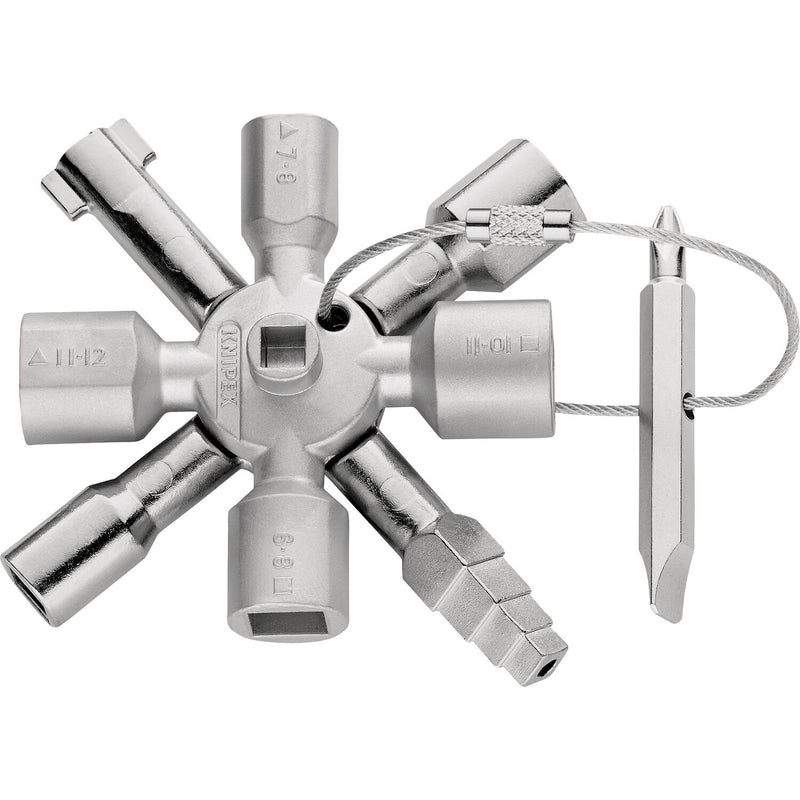KNIPEX Universalschlüssel TwinKey