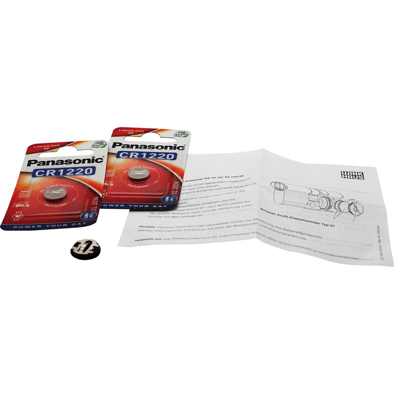 WINKHAUS blueEvo Batterie-Set BEB0X für Zylinder BE01, BE02, BE05, BE04MK, BE85