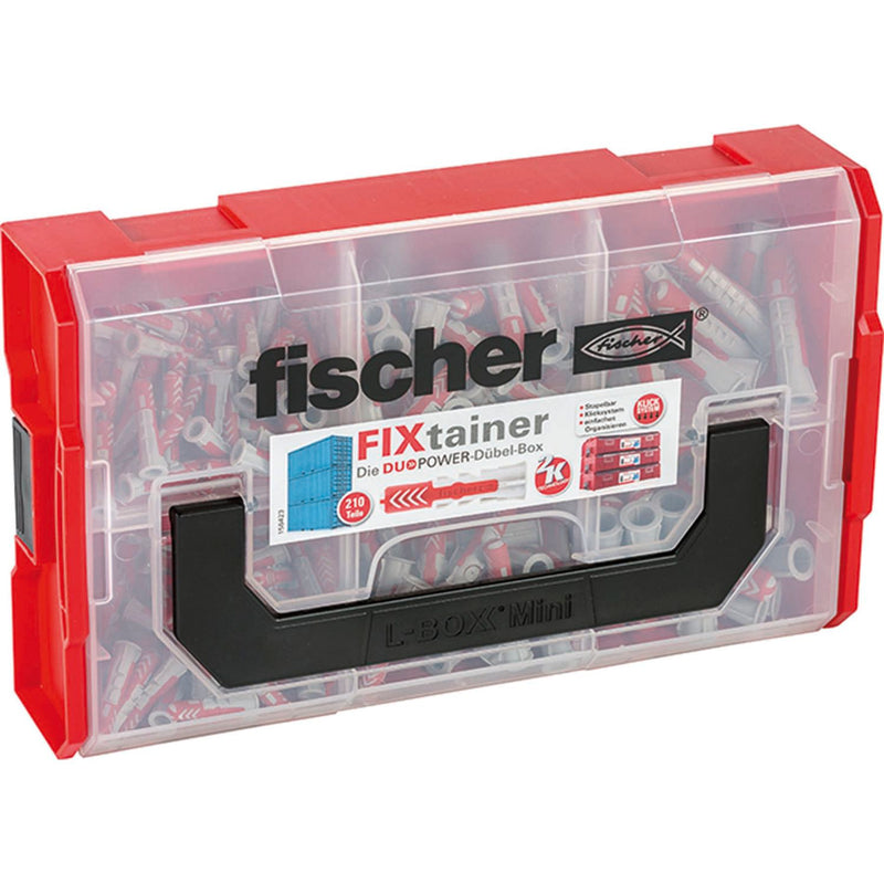 FISCHER FIXtainer - Duopower (210 Teile)