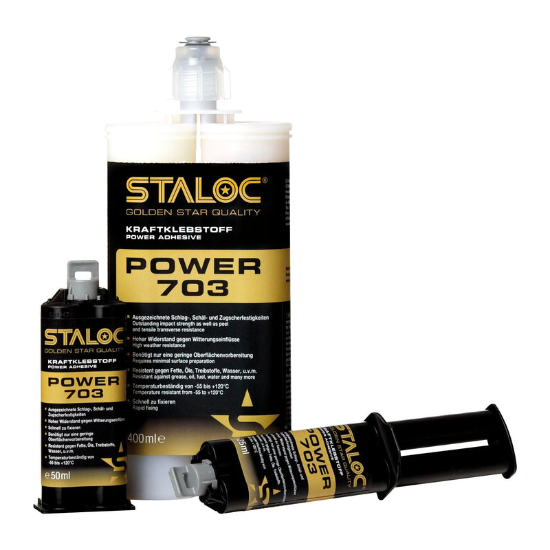 STALOC 2K Klebstoff Power 703 50ml beige, ohne Mischer