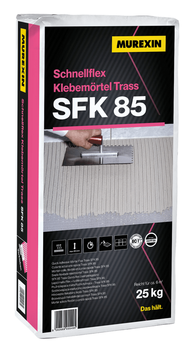 MUREXIN Schnellflex Klebemörtel Trass SFK 85 / 25kg