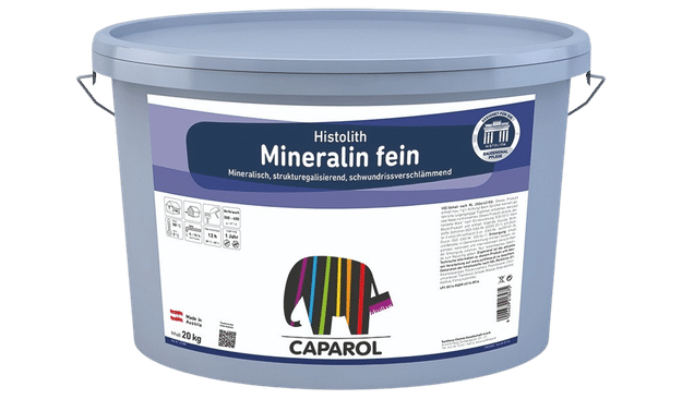 CAPAROL Histolith Mineralin fein 20kg Weiß