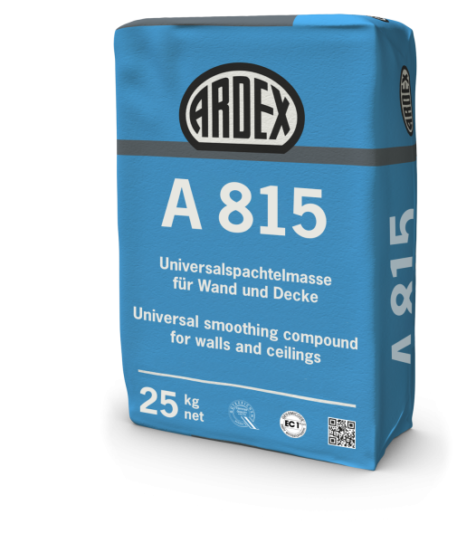 ARDEX A 815 / Universalspachtelmasse für Wand und Decke 25kg