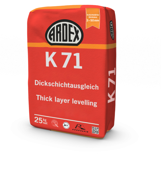 ARDEX K 71 / Dickschichtausgleich 25kg
