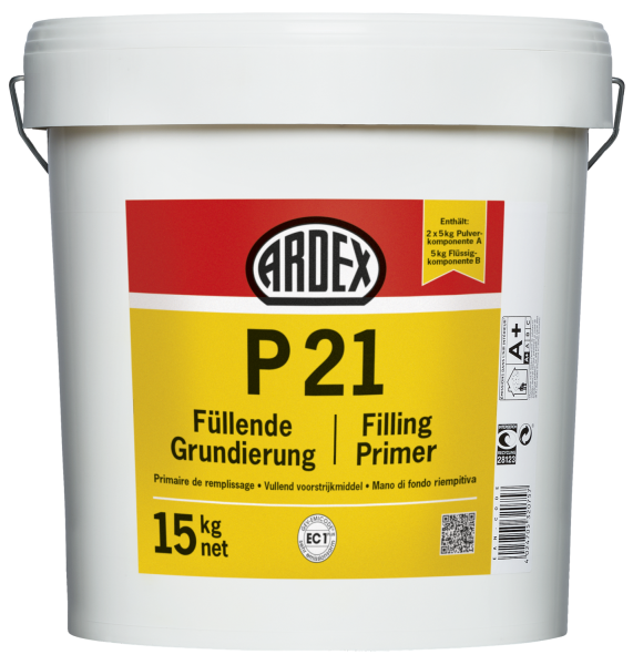 ARDEX P 21 / Füllende Grundierung / 15kg Set Komp. A+B