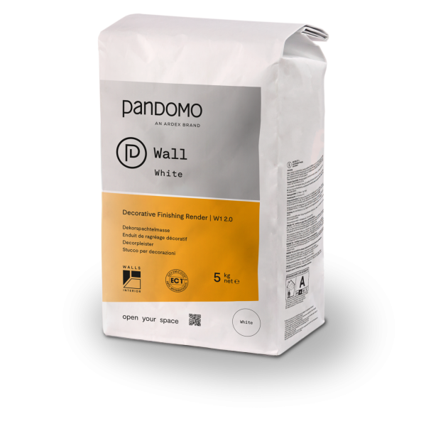 ARDEX panDOMO® Wall White (W1 2.0) / Dekorspachtelmasse 5kg