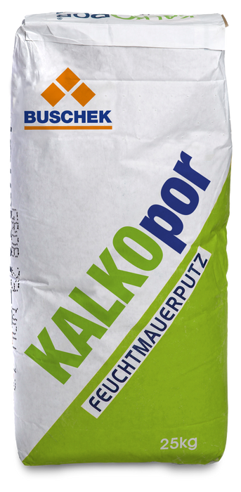 Buschek KALKOpor Grobputz (= Vorspritzer) für innen/außen 25kg