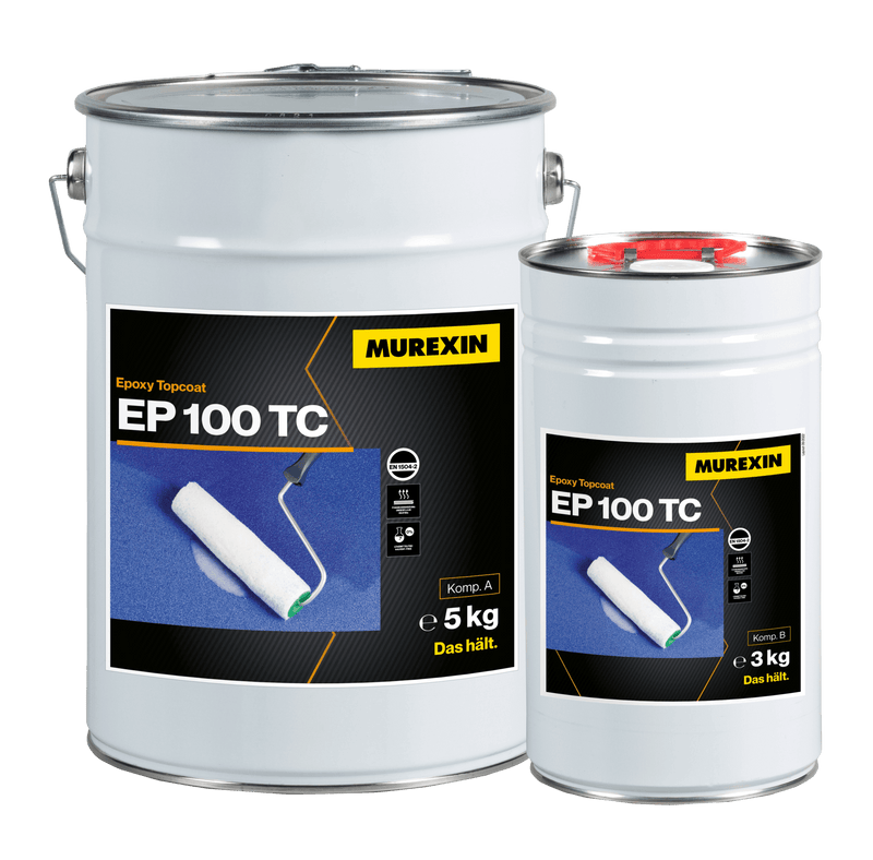 MUREXIN Epoxy Topcoat EP 100 TC / transparent 8kg Set Komp. A+B