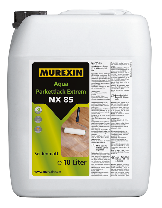 MUREXIN Aqua Parkettlack Extrem NX 85 / 10l