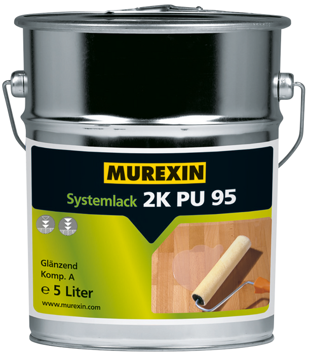 MUREXIN Systemlack 2K PU 95 / 10l Set Komp. A+B