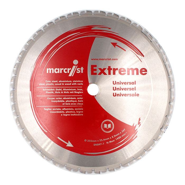 marcrist Extreme 355 Universal-Kaltkreissägeblatt