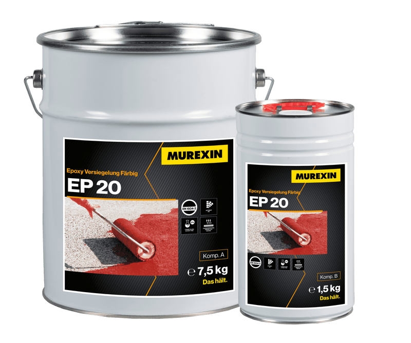 MUREXIN Epoxy Versiegelung Färbig EP 20 / 9kg Set Komp. A+B