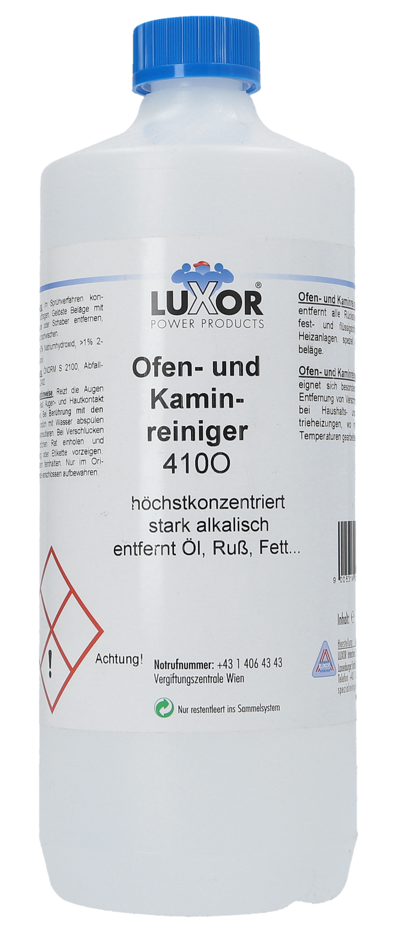 LUXOR Ofen- und Kaminreiniger 1l