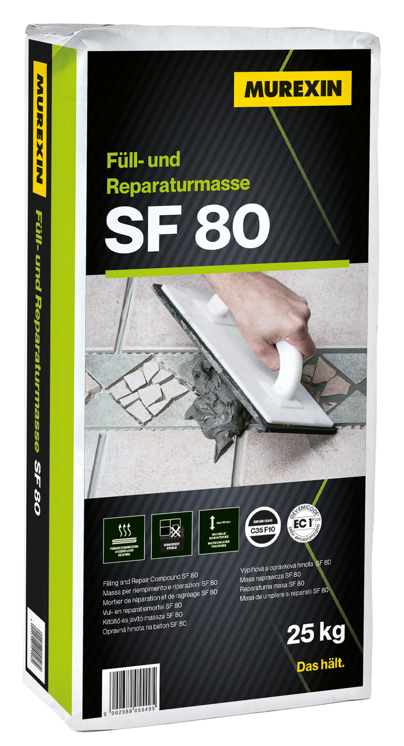 MUREXIN Füll- und Reparaturmasse SF 80 / 25kg