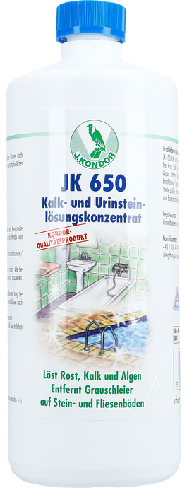 J.KONDOR JK 650 Kalk - und Urinsteinlösungskonzentrat
