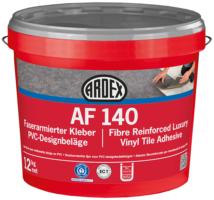 ARDEX AF 140 / Faserarmierter Kleber für PVC-Design- und PVC-freie Beläge 12kg