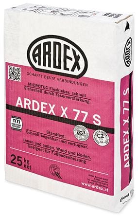 ARDEX X 77 S - MICROTEC- Flexkleber, schnell 25kg