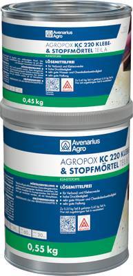 Avenarius Agro Agropox KC 220 Klebe- und Stopfmörtel 2K / Set Komp. A+B