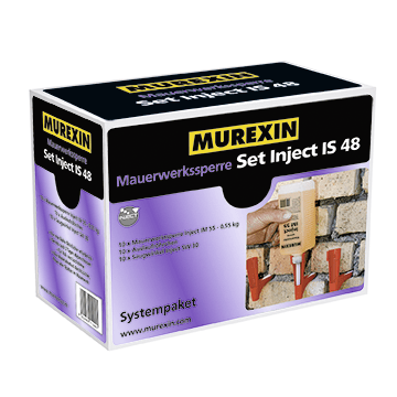 MUREXIN Mauerwerkssperre Set Inject IS 48 / 5,5kg