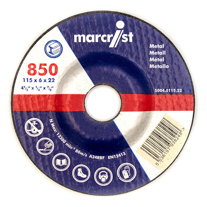 marcrist 850 Schruppscheibe für Metall / 25-Stück