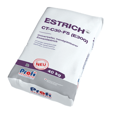 Profibaustoffe Estrich CT-C30-F5 (E300) / 40kg