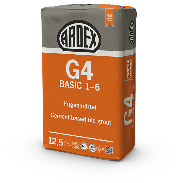 ARDEX G4 BASIC 1-6 / Zementgebundener Fugenmörtel 12,5kg
