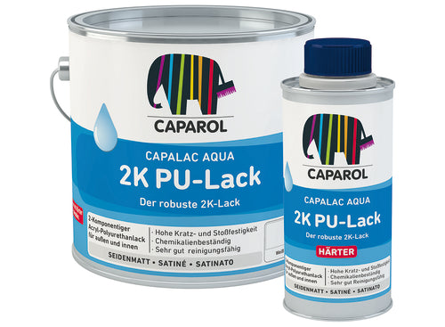 CAPAROL Capalac Aqua 2K PU-Lack / Set Komp. A+B