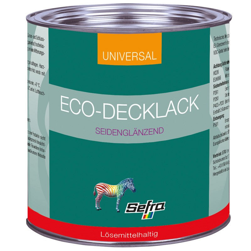 SEFRA ECO Decklack seidenglänzend weiß