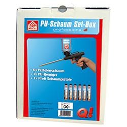 BauProfi Pistolenschaum Set-Box professional