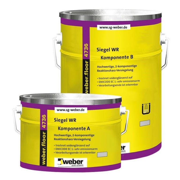 weberfloor 4736 Siegel WR / 10kg Set Komp. A+B