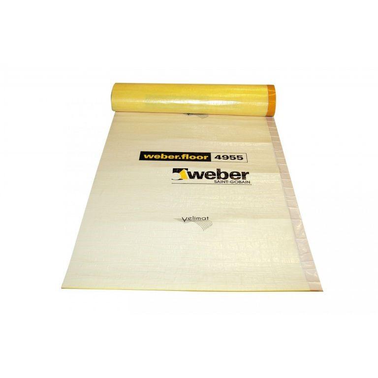 weberfloor 4955 Trittschall- und Trennlagenbahn 30m²