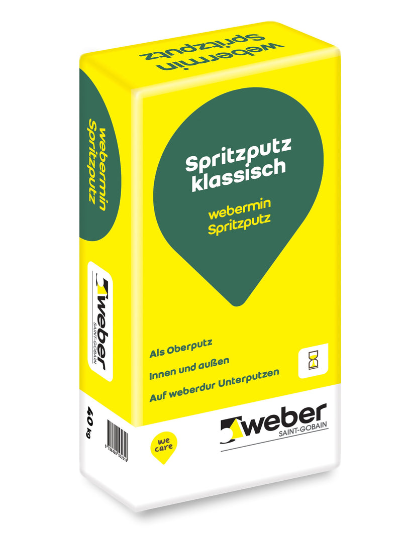 weberpas Spritzputz weiß 30kg