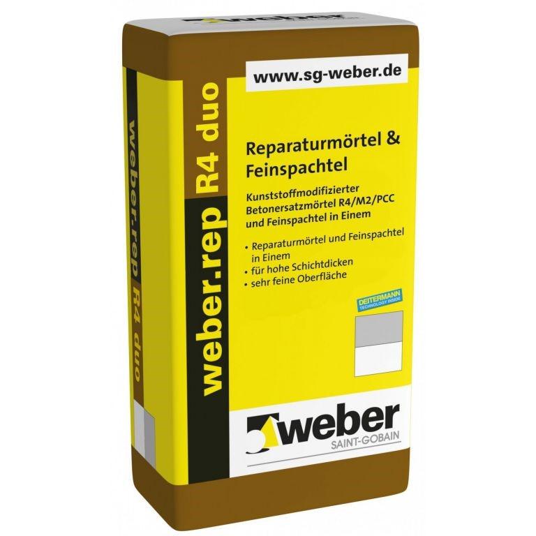 weberrep R4 duo Reparaturmörtel & Feinspachtel 20kg