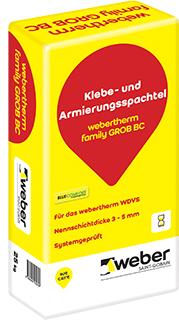 webertherm family GROB BlueComfort 25kg